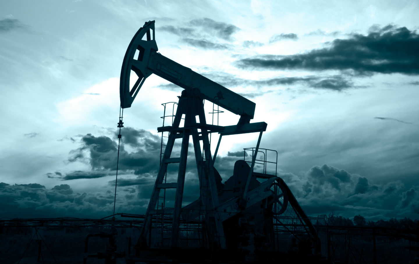 Rocking horse oil well pump (or pumpjack)